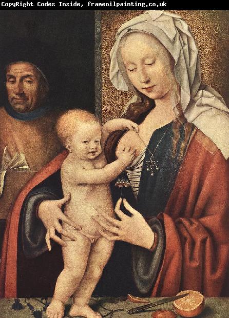 CLEVE, Joos van The Holy Family fdg